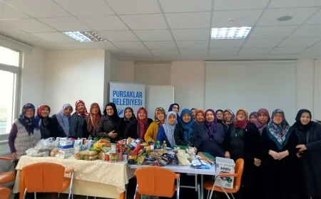 Ramazan Ayında Anlamlı Dayanışma: Pursaklar’da Kadınlardan Gıda Desteği