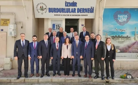 Burdur Protokolünden Sivil Toplum Kuruluşuna Ziyaret: İş Birliği Mesajı Verildi