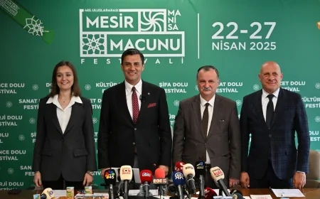 485. Uluslararası Manisa Mesir Macunu Festivali Başlıyor: ‘Dolu Dolu Festival’ Heyecanı Tüm Şehri Saracak