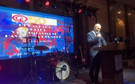 Samsun’da 50. Yılını Kutlayan Of Çaykara Derneği, Unutulmaz Bir Geceyle Tarihe Geçti