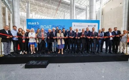 İzmir'de Mavi Yolculuk Rüzgârı: 350'den Fazla Tekne MAST Boat Show'da Sergileniyor