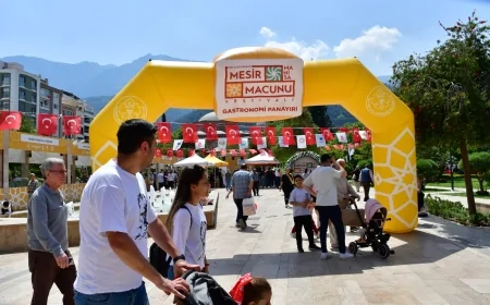 Mesir Festivali'nde Şifa, Kültür ve Lezzet Bir Araya Geldi