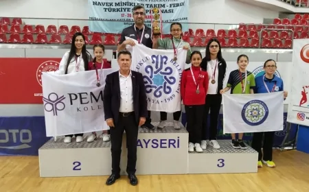 Balkan Şampiyonası'na Katılacak Minik Sporcu Aybige Feride Üstündağ Türkiye Dördüncüsü Oldu