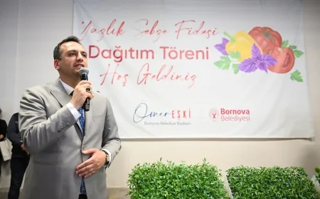 Bornova’da 400 Bin Atalık Fide Ücretsiz Dağıtılıyor: ‘Üreten Bir Kent Kuracağız’