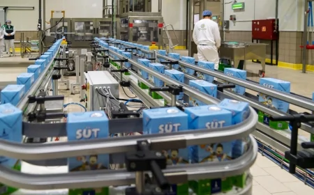 Bayındır Süt Fabrikası üretime hız verdi, 800 ton süt İzmirlinin sofrasına taşınıyor