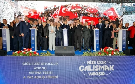 İzmir Körfezi’nde Dev Adım: Çiğli İleri Biyolojik Atıksu Arıtma Tesisi 4. Fazı Açıldı