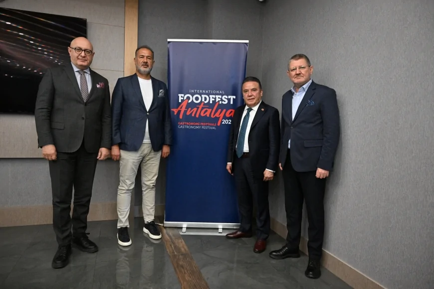 Antalya'da gastronomi rüzgârı için geri sayım başladı: FoodFest 2025 hazırlıkları hız kazandı