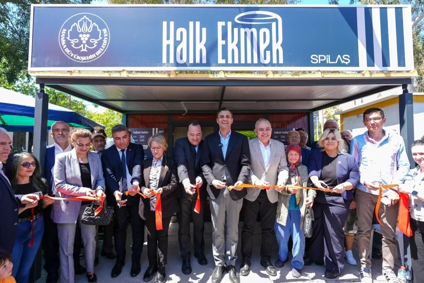 Manisa Büyükşehir Belediyesi’nin Halk Ekmek Büfeleri Sayısı 44’e Ulaştı, Akhisar’da 6 Yeni Şube Açıldı