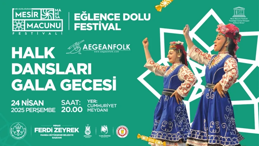 Manisa’da 485’inci Mesir Festivali Başlıyor: Sıla, Kenan Doğulu ve Daha Fazlası Sahne Alacak