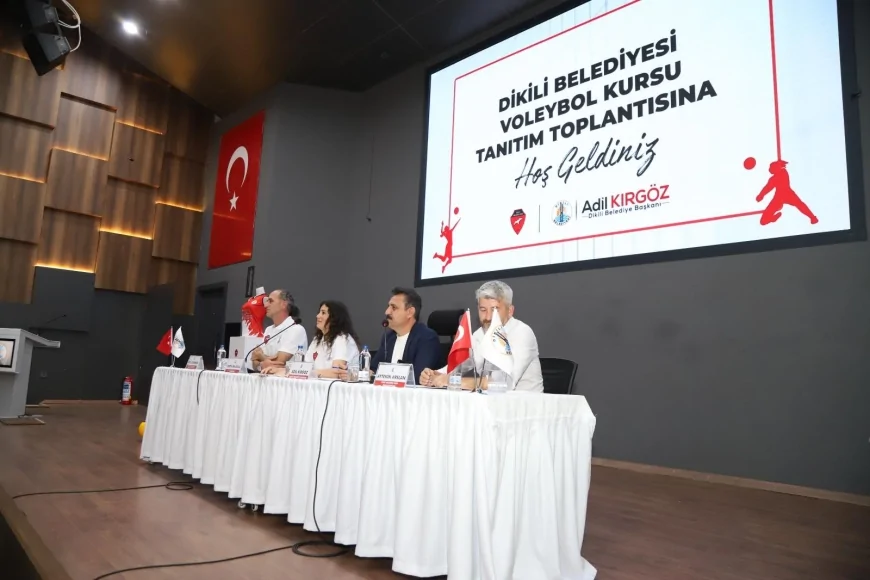 Dikili Belediyesi’nden Voleybol Altyapısına 235 Öğrenciyle Güçlü Başlangıç
