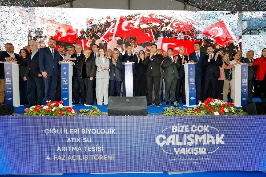 İzmir Körfezi’nde Dev Adım: Çiğli İleri Biyolojik Atıksu Arıtma Tesisi 4. Fazı Açıldı