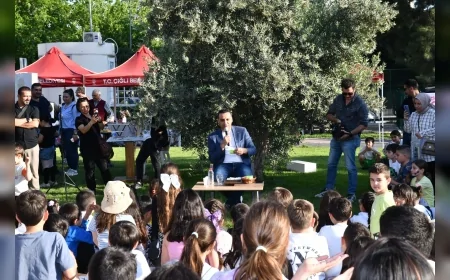 Çiğli'de Miniklerden Başkan Yıldız’a Renkli Sorular: 'Görünmez Olsaydım Çocukları Mutlu Ederdim'