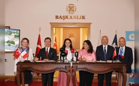 Akdeniz'in İki Yakası Arasında Kültürel Köprü: Muğla ile Bastia Ortak Protokol İmzaladı