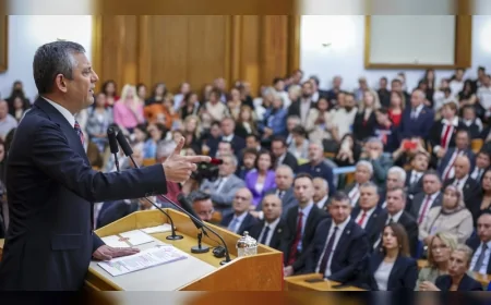 Cumhuriyet Halk Partisi Genel Başkanı Özgür Özel, partisinin TBMM Grup toplantısında gündem hakkında açıklamalarda bulundu.