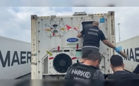 Mersin'de Uyuşturucuya Ağır Darbe: 28 Kilogram Kokain ve 680 Litre Sıvı Metamfetamin Ele Geçirildi