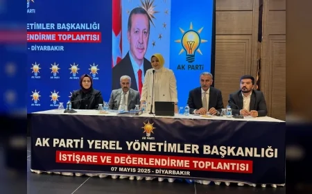AK Parti Diyarbakır’da Yerel Yönetim Hamlesi: Yeni Dönem İçin Yol Haritası Belirlendi