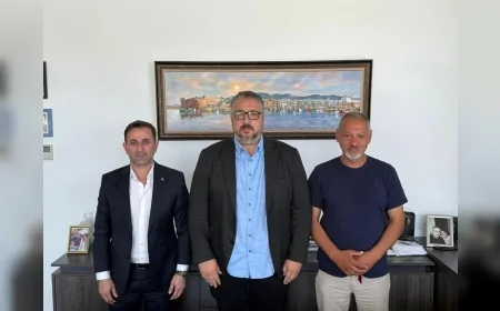 Girne'de engelli gençlere akülü araç desteği: Dünya Gençlik Konseyi'nden anlamlı ziyaret