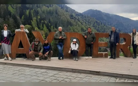 Rize, dört mevsim turizm vurgusuyla İzmirli gazetecilere tanıtıldı