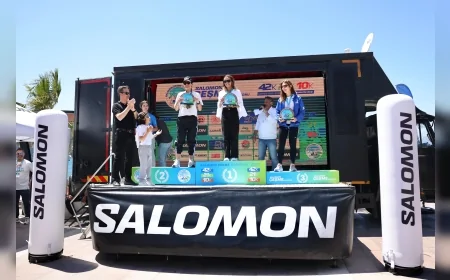 2 bin 606 sporcunun katıldığı Salomon Çeşme Maratonu nefes kesti