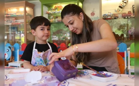 Kepez’de Anneler Günü için çocuklardan el emeğiyle sevgi kutuları