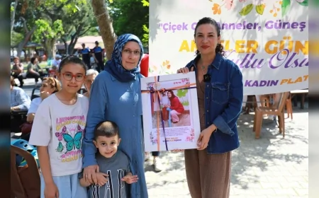 Efes Selçuk’ta Anneler Günü etkinliği DMD ve SMA farkındalığına dönüştü