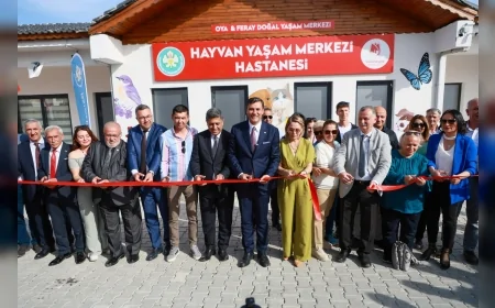 Manisa'da 117 Dönümlük Alanda Kurulan Ege'nin En Büyük Hayvan Yaşam Merkezi Açıldı
