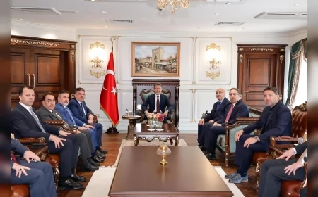 TARIM VE ORMAN BAKANI İBRAHİM YUMAKLI ADANA'DA TEMASLARDA BULUNDU