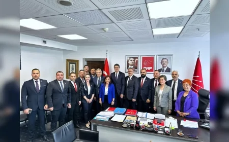 Başkan Mirza CHP Genel Merkezi’nde: Bandırma için destek ve iş birliği çağrısı