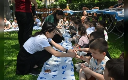 Manisa’da Peçeteye Sarılı Tohumlarla Yeşil Bir Gelecek İçin Yürüyüş Başladı