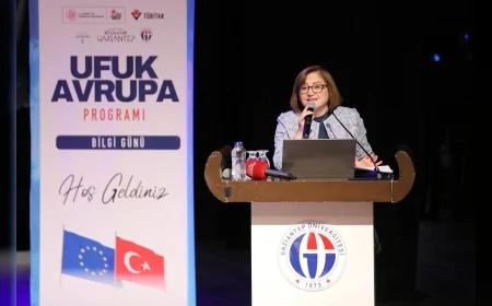 Gaziantep’te ‘Ufuk Avrupa Bilgi Günü’ yoğun ilgi gördü: Belediyeden sanayi ve akademiye destek mesajı