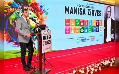 Ferdi Zeyrek: 'Sürdürülebilirlik Manisa'nın geleceğini belirleyecek yol haritasıdır'