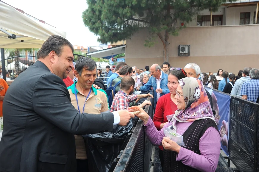 Seferihisar'da 13. Tohum Takas Şenliği için hazırlıklar tamam: Yüz bin fide dağıtılacak