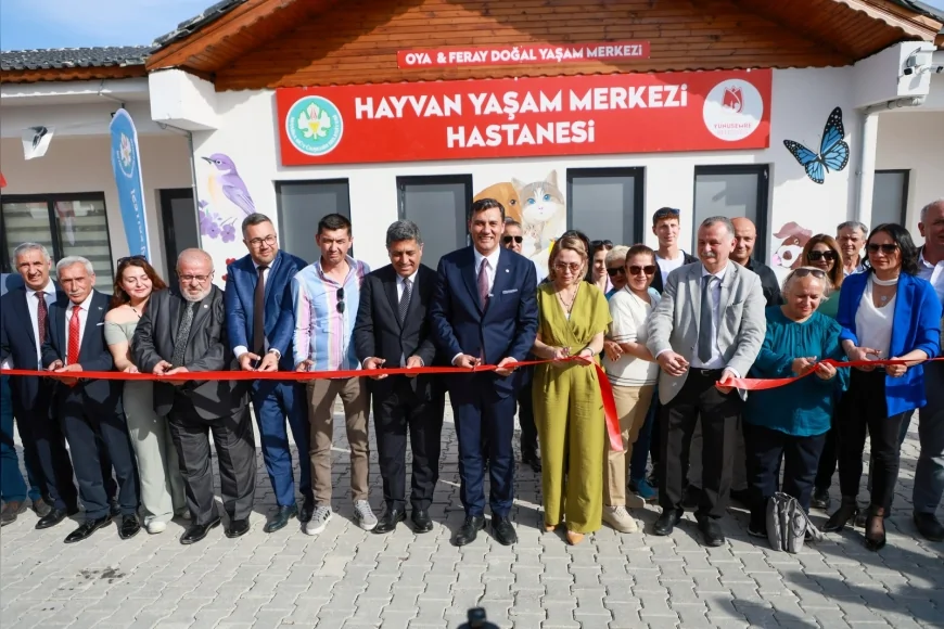 Manisa'da 117 Dönümlük Alanda Kurulan Ege'nin En Büyük Hayvan Yaşam Merkezi Açıldı