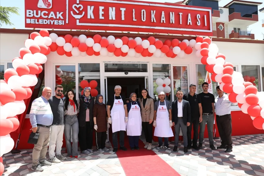 Bucak’ta Halkçı Hizmetin Yeni Adresi: Kent Lokantası Açıldı