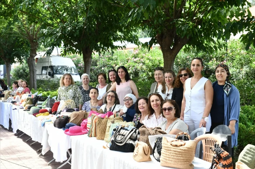 Çiğli’de 700 kadının el emeği ürünleri sergide buluştu: 'Kadın gücü kalkınmanın temelidir'