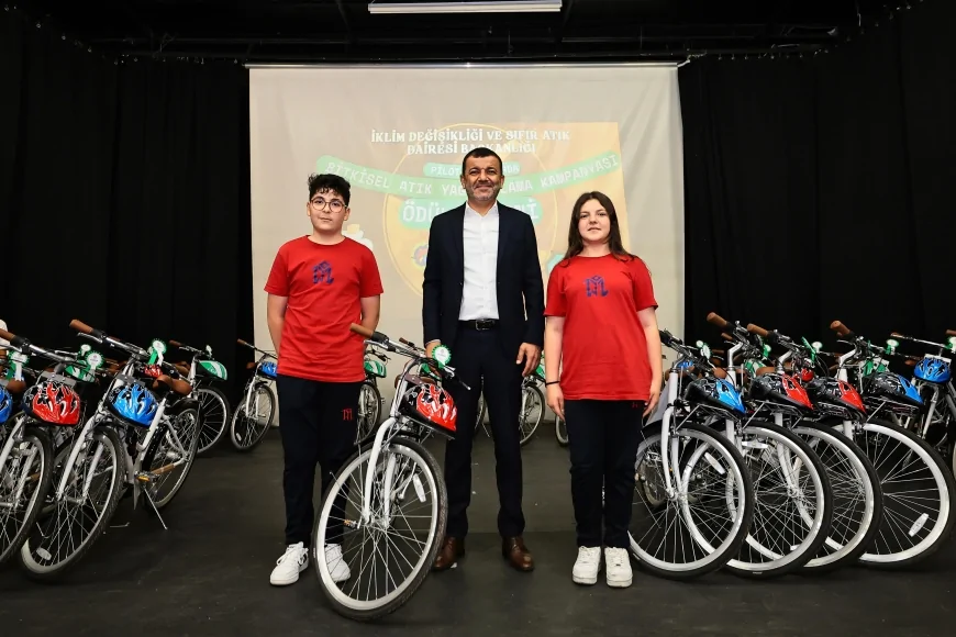 Denizli'de çevre dostu öğrenciler ödüllerini aldı: 'Bitkisel Atık Yağını Getir Şansını Yakala' kampanyası büyük