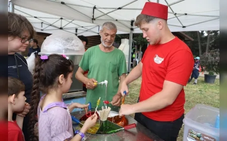 Bursa'da Roman Şenliği renkli görüntülere sahne oldu: Müzik, dans ve coşku bir aradaydı