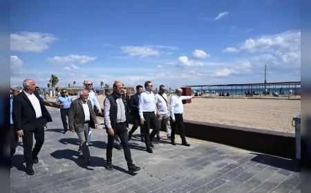 Sarımsaklı Plajı yaz sezonuna hazır: Duşlar, sahalar, gölgelikler yenilendi