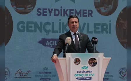 Muğla'da Devlet Yurdu Olmayan Seydikemer'de Öğrenciler İçin Modern Gençlik Evi Açıldı