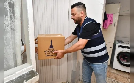 İzmir Büyükşehir Belediyesi’nden Kurban Bayramı öncesi 45 milyon liralık destek