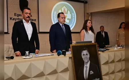 Başkan Dutlulu, Zeyrek’in Ardından İlk Meclis Toplantısında Duygulandırdı: 'Ferdi Başkan’ın Bizi İzlediğini Biliyoruz'