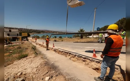 İzmir Yarımadası'nda 1 milyar lirayı aşan altyapı yatırımı yaz sezonuna yön verdi