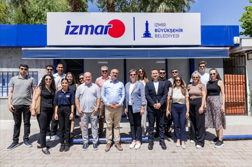 İZMAR’ın beşinci mağazası Karşıyaka Girne’de açıldı, temel tüketim ürünleri İZMAR markasıyla satışta