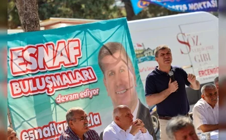 Başkan Ali Orkun Ercengiz: "Göl geçiş suyu projesini ihale aşamasına getirdik"