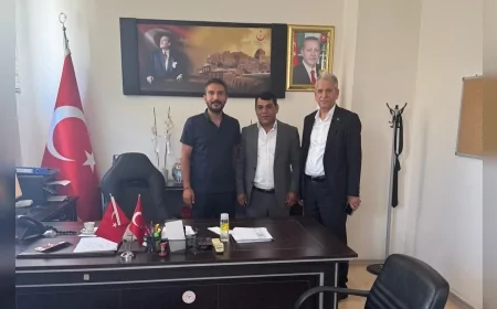 Lice Devlet Hastanesi Başhekimi Rezan Atlı’ya basından ziyaret gerçekleştirildi