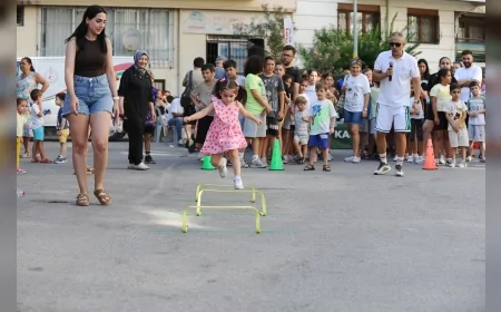 Karşıyaka’da Mahalle Olimpiyatları Her Çarşamba Sokakları Şenlendiriyor