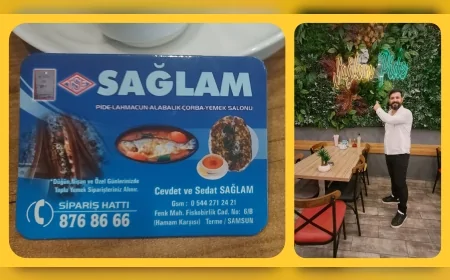 Terme'de pide nerede yenir ?