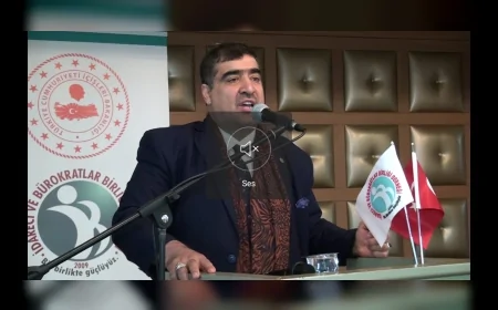 İdareci ve Bürokratlar Birliği Başkanı Yücel Can: 'Ormanları Yakmak da Terördür, Türkiye Bu Saldırılara Boyun Eğmez'