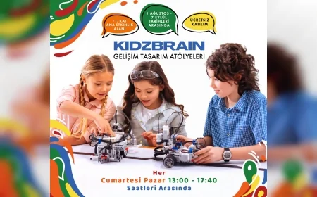 İzmir’de çocuklara özel ücretsiz atölyelerle dolu yaz eğlencesi başlıyor