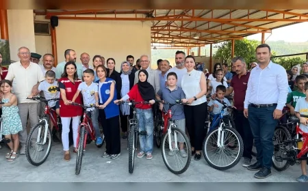 Muğla’da Kitap Okuyan Çocuklara Bisiklet Hediyesi: 24 Öğrenciye Dağıtım Yapıldı